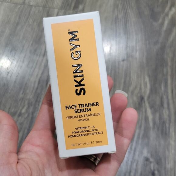 Skin Gym Face Trainer Vitamin C + A & Hyaluronic Acid Serum - 1 fl. oz - NEW - Picture 4 of 8